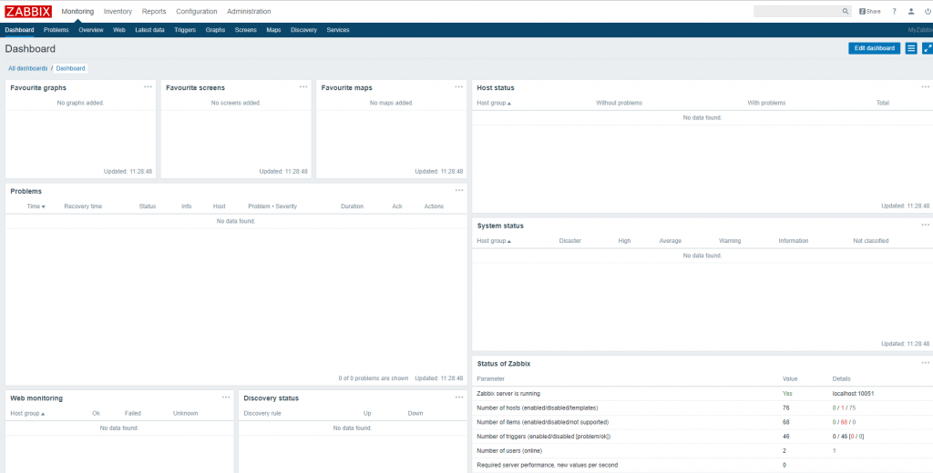 Zabbix установка и настройка debian 9